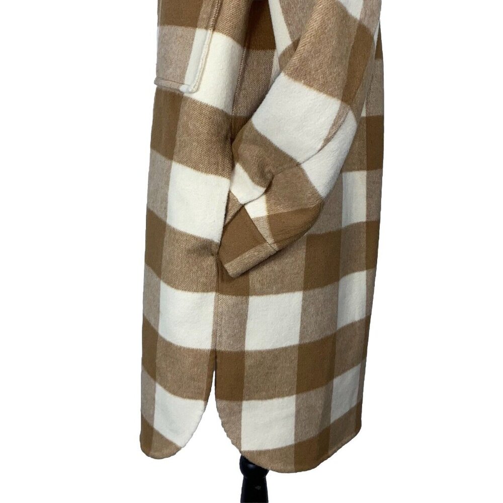 Rails Jaro Buffalo Check Shacket Womens S Ivory C… - image 6